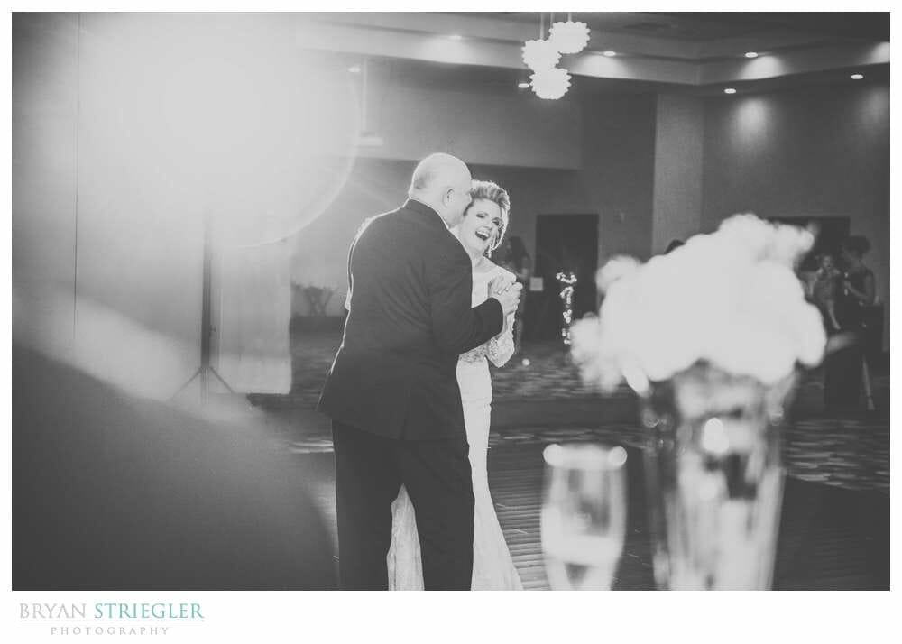 Fayetteville Wedding Photographer father daughter dance