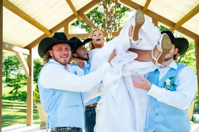 Cowboy groomsmen clearance