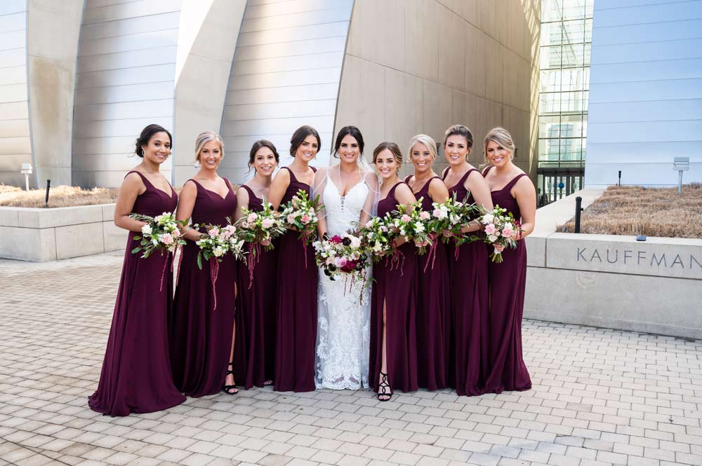 bridesmaids-with-warmer-colored-dresses